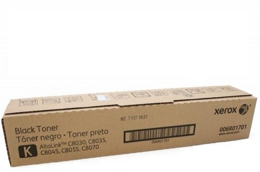 [006R01701] Tóner Xerox 006R01701 Negro, 26.000 Páginas