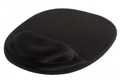 [PC-041078] Perfect Choice Mousepad con Descansa Muñecas de Gel, 20x26cm, Grosor 2mm, Negro(PC-041078)