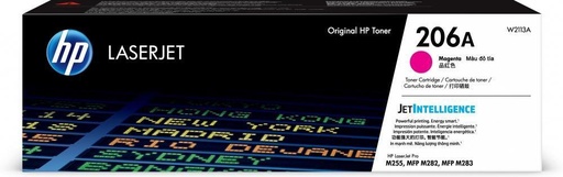 [W2113A] Tóner HP 206A Magenta, 1250 Páginas
