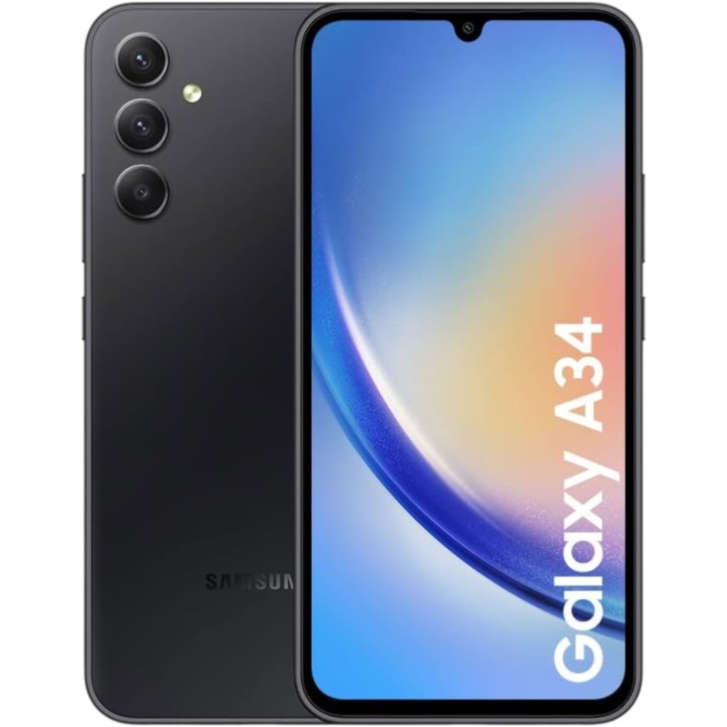 [GA34SGAGRA256A346] Samsung Galaxy A34 256 GB Color Grafito (Reacondicionado)