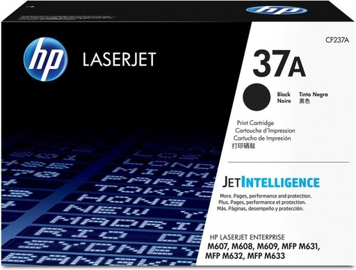 [CF237A] Tóner HP 37A Negro, 11.000 Páginas
