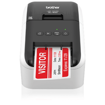 [QL800] Impresora de Etiquetas BrotherProfesional Alta Velcdad/QL800