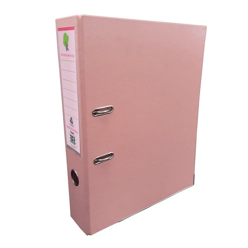 [FI613990] Carpeta De Carton Techmakro Forrada De PVC Melocoton Pastel