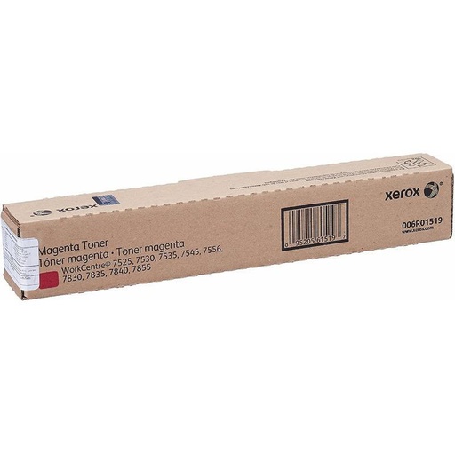 [006R01519] Tóner Xerox Magenta 7525/7530/75/ 15,000 Págs / 006r01519