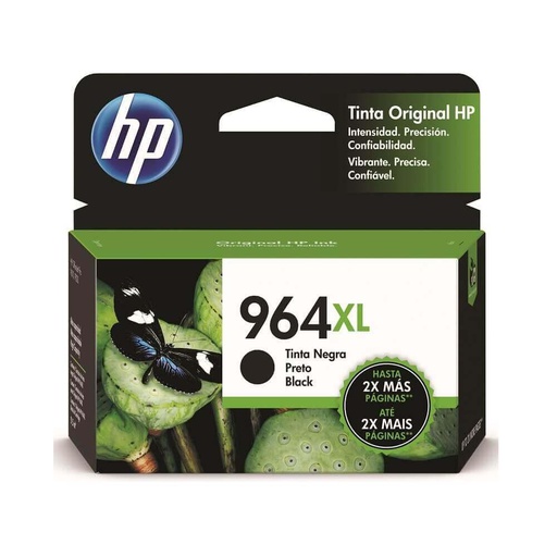 [3JA57AL] Cartucho HP 964XL Alto Rendimiento Negro, 2000 Páginas