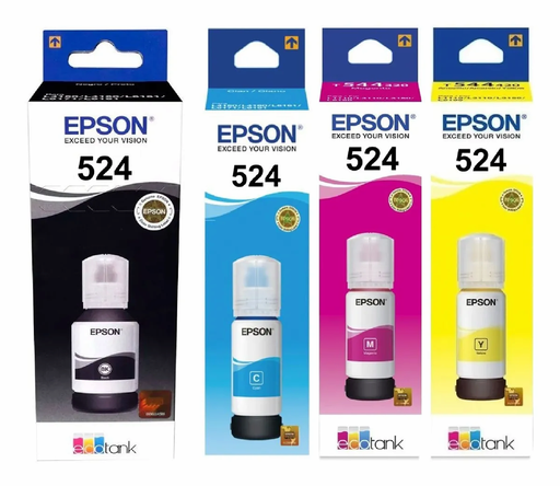 [EPT524-KIT] Kit de Tanques de Tinta Epson Ecotank T524/EPT524-KIT