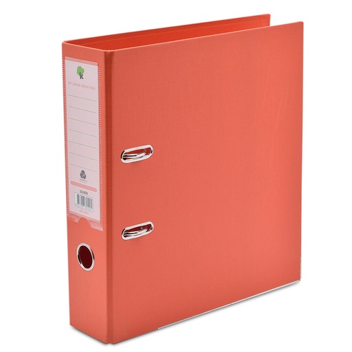 [82943-S] Carpeta Forrada de PVC, Color Salmón Para archivo/82943-S