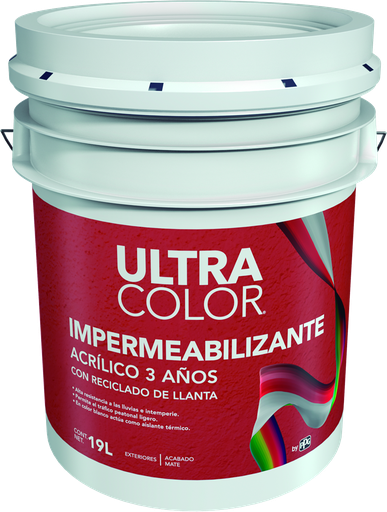 [19A0238283] Impermeabilizante Reciclado Rojo Superior Ultracolor