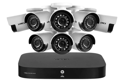 [D24281B-2NA8-E] Kit Lorex 8 Camaras De Seguridad Full Hd 1080p Dvr Dd 1tb