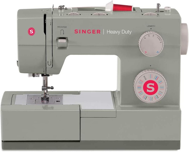 [230424112] Máquina De Coser Recta Singer Heavy Duty 4452 Gris 110-120 V